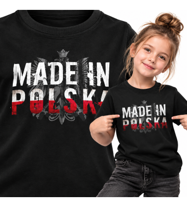 KOSZULKA DZIECIĘCA Patriotyczna  MADE IN POLSKA